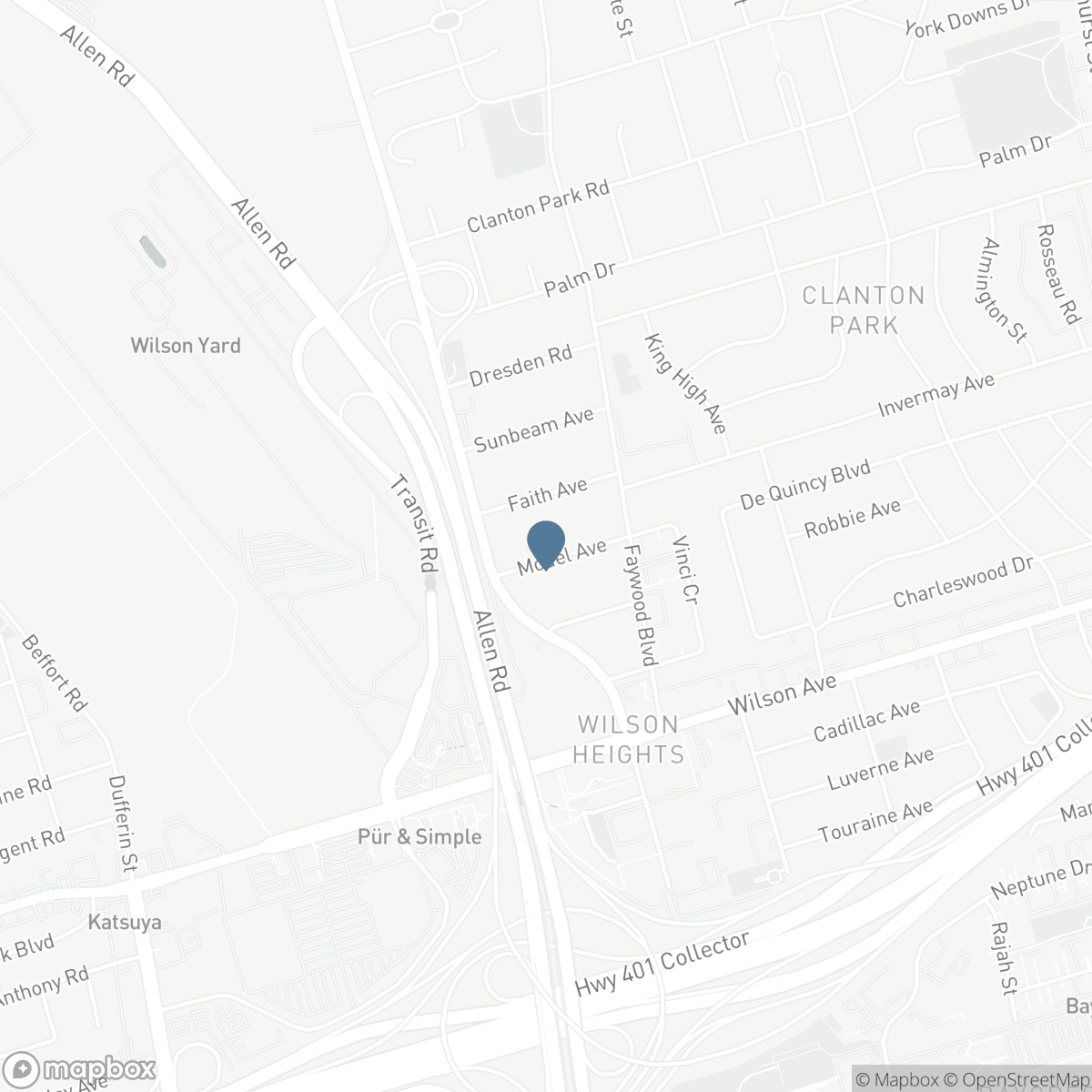14 MODEL AVENUE, Toronto, Ontario M3H 1W1